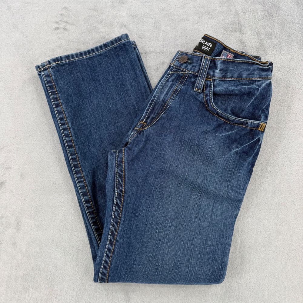 Ariat Jeans Mens 30x32 FR M4 Relaxed Boot Cut Blue Flame Resistant Work Pants